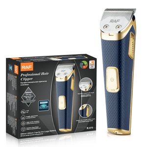 RAF High <b>Power</b> 3W <b>USB</b> <b>Cable</b> Stainless Steel Knife Head Hair Trimmer With Limit Comb Mens Shaver Manual Hair Trimmer - Product Image 1