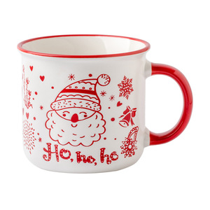 Christmas Ceramic Mug 350ml Screen Printing Cute Design <b>For</b> Gift - Product Image 5