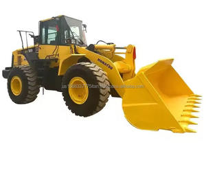 Cargador de rueda delantera usado Komatsu WA380 Maquinaria de movimiento de tierras usada Fábrica de Shanghai Máquina importada de Japón - Product Image 1