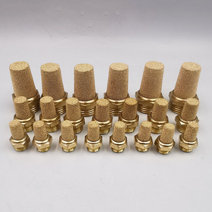 Filtro Silenziatore Pneumatico Sinterizzato in Polvere di Rame Bronzo Serie BSL-A a Forma Conica - Product Image 5