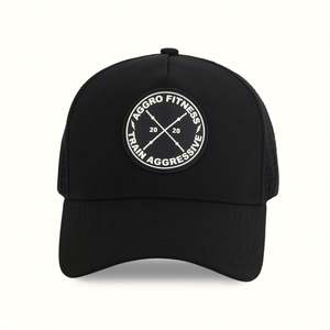 Gorra de Béisbol Personalizada al por Mayor, Ecológica, sin Estructura, de 5 Paneles, con Orificios Cortados con Láser, Logotipo de PVC de Goma Impreso con Serigrafía - Product Image 2