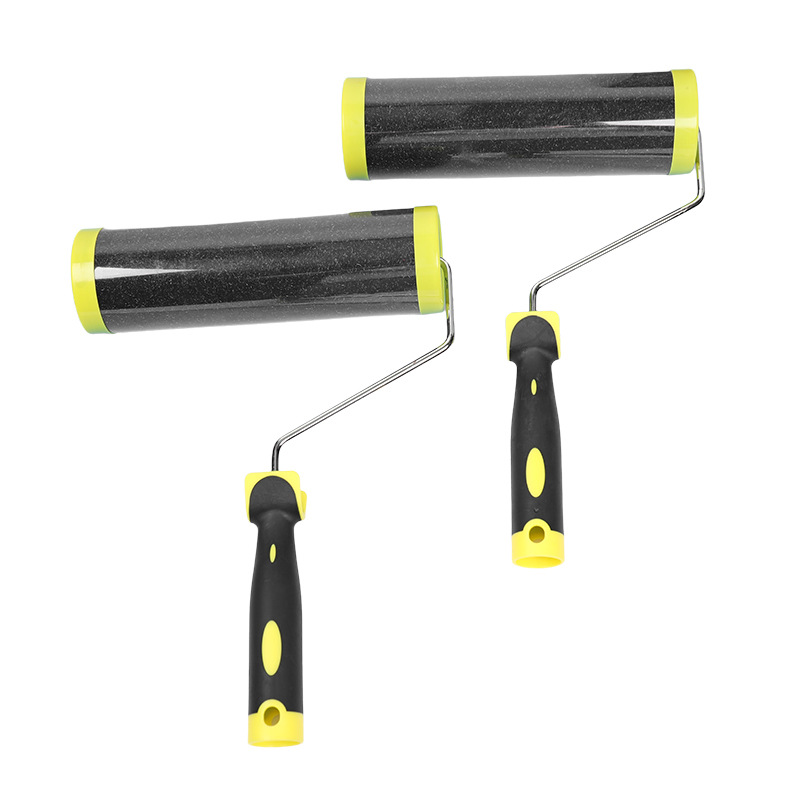 Rock Pow Roller Brush Wall Repair Tool, 2PCS Wall Repair Paint Roller Kit, Wall Roller Paint Brush For DIY Wall Repair With Latex Paint, Repair Graffiti, Stains, Footprints On The Wall (1000g,White