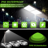 Projecteur LED NGT pour éclairage de zone 100W, garantie 5 ans, étanche IP65, éclairage routier et de parking AC, température de couleur 3000K-5700K, certifié ETL