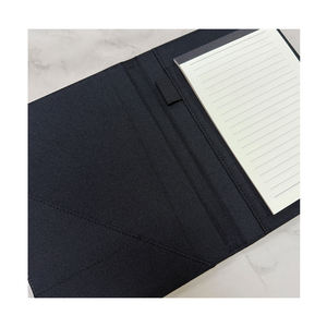 Cahier de portefeuille à sublimation en toile écologique A4, pages rechargeables vierges pour la conception et les cadeaux personnalisés - Product Image 3