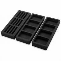 Insert en mousse IXPE et EVA écologique et imperméable pour présentoir de vente au détail de rouges à lèvres, vernis à ongles et cosmétiques