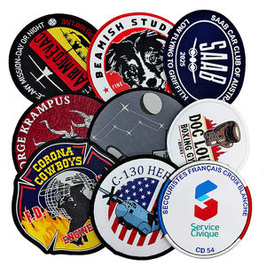 カスタム環境にやさしい3Dシェニール刺繍ロゴ帽子パッチパーソナライズ花ハート形バッグ用 - Product Image 3