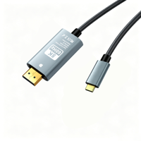Adaptateur multi-ports USB-C en gros, câble DP 8K 4K 60Hz, convertisseur USB-C vers DisplayPort pour ordinateur portable, moniteur, téléviseur