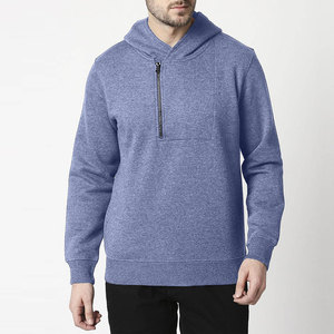 Winter Men's Solid Eco-Friendly Breathable Fleece Slim Fit Custom Pullover Gym <b>Hoodies</b> for Fitness <b>Workout</b> Wholesale Sale - Product Image 1