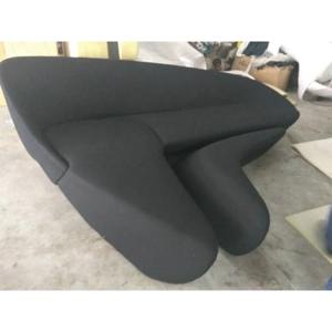 Disen Modern Design Leather Moon Shape Leisure Sofa <b>Cute</b> Home Furniture for Living Room Apartment Bedroom - Product Image 1