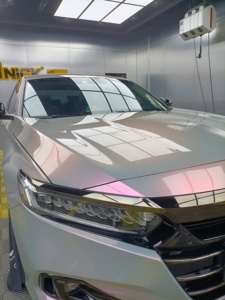 Vinilo Adhesivo para Automóviles con Efecto Camaleón, Color Gris Volcánico a Rojo, Morado, Verde, Azul, Vinilo Brillante para Envolver Automóviles, Venta al por Mayor de Fábrica - Product Image 5
