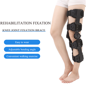 Ayarlanabilir ROM'lu Menteşeli Dizlik - Sol ve Sağ Bacaklar için Ameliyat Sonrası Destek ve İmmobilizer - XRBK XK-603-7 Katlanabilir CE Sertifikalı Unisex - Product Image 4