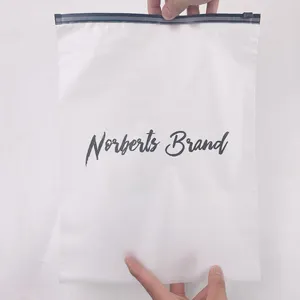 100 MOQ Personalized Printed Logo Biodegradable ECO Friendly Double Seal Courier Packing Bag Poly Mailer With Handles