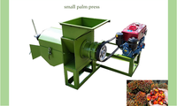 Miniatuur palmoliepersmachine, kleine schaal palmolieproductiemachine, palmoliepers productie