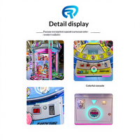 Machine à griffes métallique pour snacks et jouets en peluche/poupées - Griffeur polyvalent simple/double/quatre joueurs