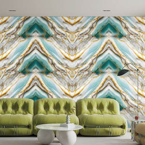 CHOOWIN Personalización de Papel Tapiz Mural 3D Autoadhesivo con Diseño de Mármol para Decoración de Paredes Interiores del Hogar - Product Image 1