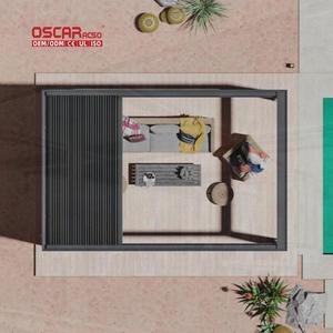 Sistema de Pérgola Retráctil Plegable para Patio, Estilo Francés Mediterráneo, Ideal para Jardín, Terraza, Pérgola Retráctil - Product Image 1