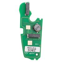 KEYDIY KD ZB09 - Placa PCB para Llave Inteligente de 3 Botones para Audi, Solo PCB, Sin Transpondedor, Proximidad/Sin Llave, 5 Unidades/Lote