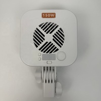 Luz LED de Estudio de 150W Continuos, 13300lm, Alto CRI 95+, Temperatura de Color Ajustable 2700-6500K, para Grabación de Video en Interiores y Entrevistas