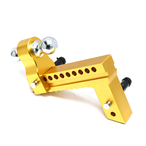 Có thể điều chỉnh hợp kim nhôm 2.5 - 10 inch kéo Trailer Coupler Tow Hitch bóng núi Receiver cho kéo - Product Image 4