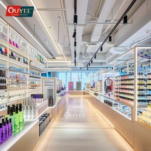 Estante de Perfume Diseño Cosméticos Estante de exhibición medio Tienda de perfumes Soporte de exhibición Gabinete cosmético Tienda de suministros de belleza Venta al por menor Cabello - Product Image 6