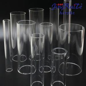 أنبوب أكريليك شفاف عالي الجودة بقطر 250 مم و300 مم، أنابيب بلاستيكية شفافة بسماكة 5 مم وطول 2 متر - Product Image 1