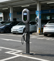 Colle mécanique fiable pour blocs d'eau et bornes de recharge de véhicules, pour installation sur allée