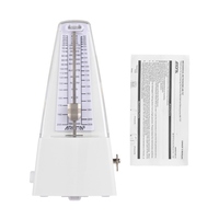Mechanical Metronome Portable Metronome Adjustable Beat Speed Lightweight Loud Sound for Piano Guitar Drum
