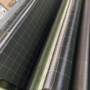 Toiles de paillage noires en PP pour aménagement paysager - Product Image 2