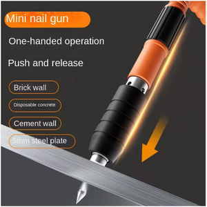 Clavadora Eléctrica Industrial y para Bricolaje, Motor sin Escobillas de 220V, <span class=keywords><strong>Pistola</strong></span> de Clavos para Techo, Longitud de Clavos de 1/2 a 3 1/2 Pulgadas para Fijaciones Metálicas - Product Image 6