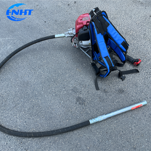 Outdoor Construction Site High-power Portable Frame Type Gasoline Cement <b>Concrete</b> <b>Vibrator</b> With Vibrating Rod - Product Image 1
