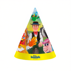 Chapeau de fête de la ferme Gorro Zenon, lot de 6 pièces, sac de 2 pièces - Product Image 2