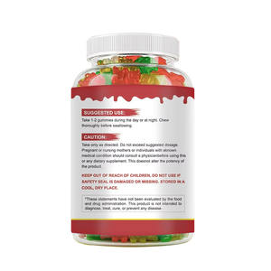 Supplément de vinaigre de cidre de pomme OEM pour adulte ventre plat amincissant soutient la santé digestive vitamines bonbons gommeux de poids - Product Image 4