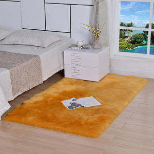 <span class=keywords><strong>Tapis</strong></span> de sol en velours à bulles en fausse fourrure de lapin doux et antidérapant pour salon, chambre à coucher, baie vitrée - Product Image 5