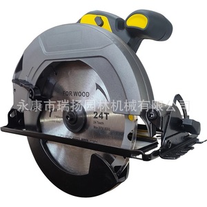 Sierra circular de 185 mm y 24 dientes, alimentada por batería, para cortar madera, herramienta de bricolaje - Product Image 1