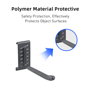 Hot bán Nhà Máy Giá bốn-inch móc đơn & Tường Tổ chức tường hiển thị móc - Product Image 4