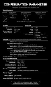 Tableta resistente Android Industrial F6 de <span class=keywords><strong>12000</strong></span> Mha, tableta resistente Nfc de pulgadas, Windows <span class=keywords><strong>I5</strong></span> Ip67, resistente al agua, 4g/5G, tableta resistente de 10 pulgadas - Product Image 6