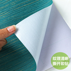 Creation Of Time And <b>Space</b> Imitation Brushed Fabric Wallpaper Self Adhesive Vertical Pattern Removable For Home Living Room Tv - Product Image 1