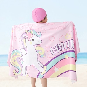 Nouvelle <span class=keywords><strong>cape</strong></span> <span class=keywords><strong>de</strong></span> <span class=keywords><strong>plage</strong></span> à capuche pour enfants, motif dessin animé, pour garçons et filles, serviette <span class=keywords><strong>de</strong></span> <span class=keywords><strong>bain</strong></span> absorbante pour tout-petits - Product Image 6