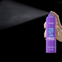Spray de fixation pour cheveux, marque privée, puissant, hydratant, maintien de la Fiber capillaire, Spray coiffant