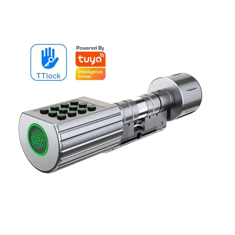 IP67 ngoài trời tuya/ttlock thông minh Euro xi lanh khóa thông minh Mortise Keyless RFID vân tay kỹ thuật số khóa cửa