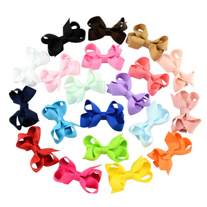 Boutique Mini pinces à <span class=keywords><strong>cheveux</strong></span> à nœud pour nourrissons et bébés filles Pinces à pression pour franges Accessoires Barrettes en alliage - Product Image 6