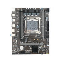 Penjualan paling laris pabrik Motherboard X99 LGA 2011 XEON X99 mendukung E5 2666 2678 2696 v3 v4 DDR3 DDR4 RECC NON-ECC memori NVME