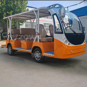 Autobús Turístico Eléctrico Económico de Alta Calidad, Cómodo Autobús Eléctrico para Recorridos Turísticos con Cinturón de Seguridad para Turistas - Product Image 3