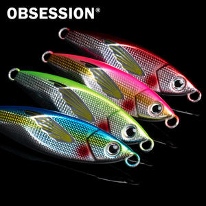 Dub Step Bass Rhythm Petite <span class=keywords><strong>plaque</strong></span> de fer Appât de pêche en métal Petit poids Poisson volant pour bateau ou lancer à terre - Product Image 5