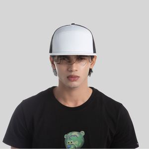 Casquettes de relance classiques Casquette de baseball à séchage rapide Casquette de camionneur 7 panneaux Casquette de relance en maille sergée Personnaliser le logo Chapeau de papa - Product Image 3