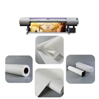 Rouleau de toile à jet d'encre en polyester grand format pour impression au latex UV pour imprimante Mimaki pour impression numérique de bannière d'affiche