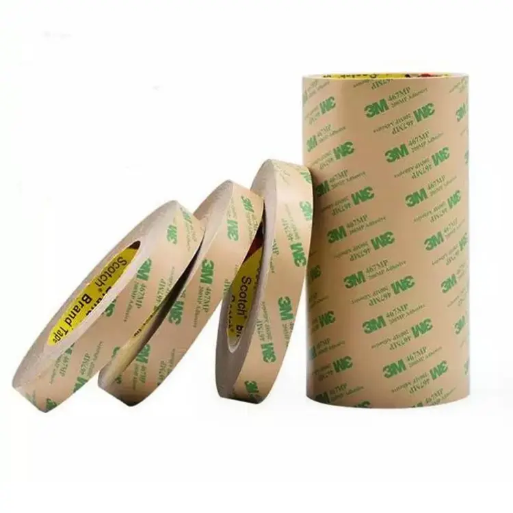 12inch x 60yards clear double sided tape roll 3 m 467mp adhesive transfer tape