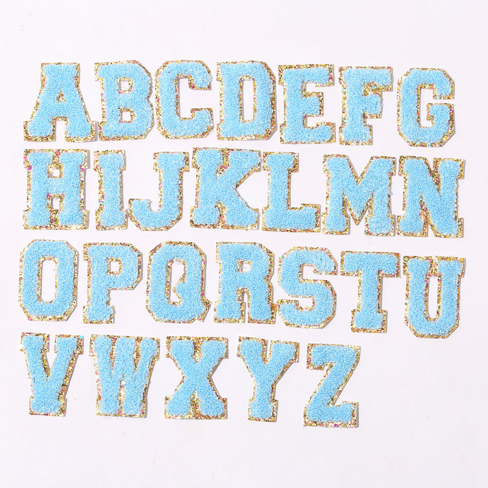 Alphabet bleu (A-Z)