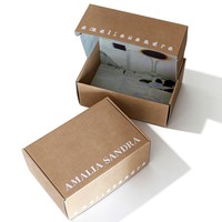Dossiers en carton ondulé en gros ; Fabrication sur mesure ; Boîtes en papier recyclables écologiques pour l'emballage des chaussettes