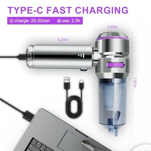 16000Pa Wireless <b>Car</b> <b>Vacuum</b> <b>Cleaner</b> with Inflator Powerful Suction Handheld <b>Vacuum</b> for <b>Car</b> & Home - Product Image 2